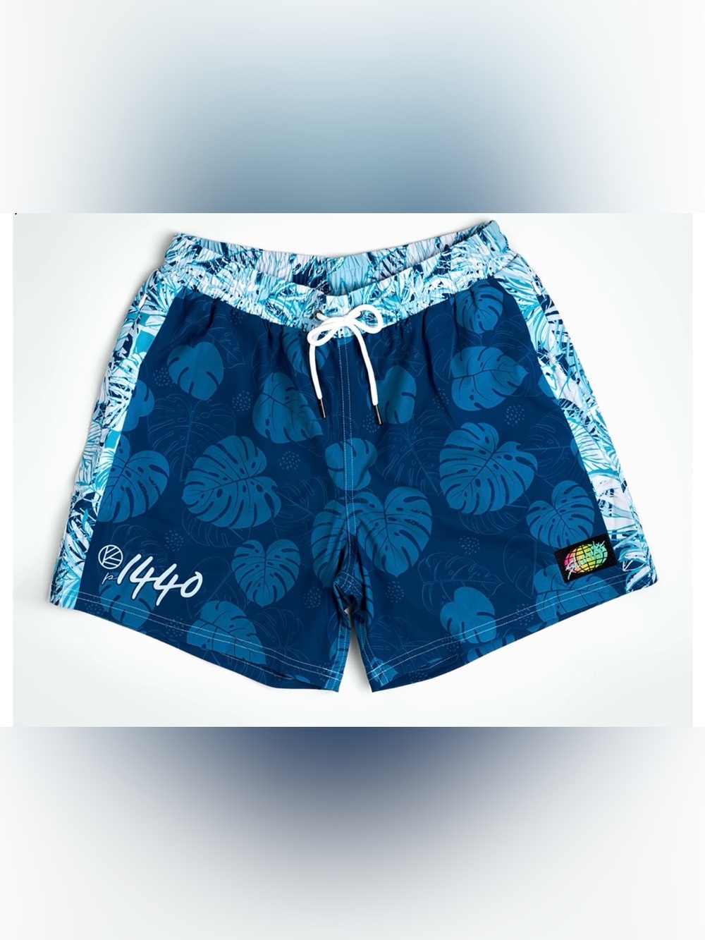 Slunks x p1440 men's volleyball shorts in blue sz Small